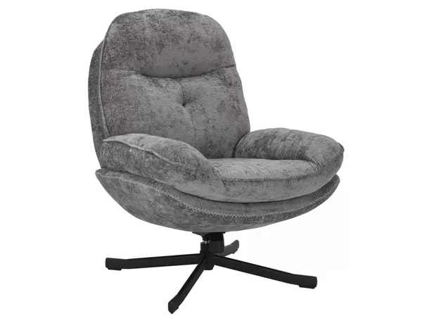 Fotoliu Harper gri/negru Tap.240