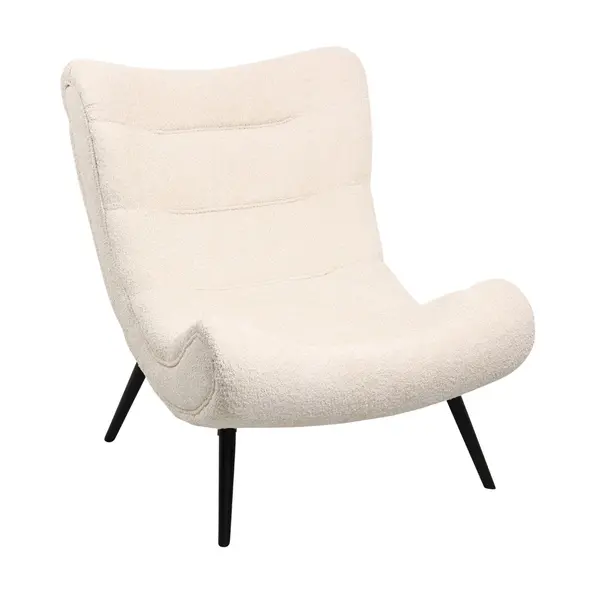 Fotoliu JAFAS BOUCLE - Cream