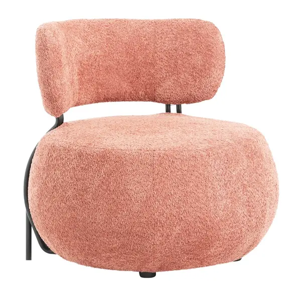 Fotoliu KREYSLER BOUCLE - Roz