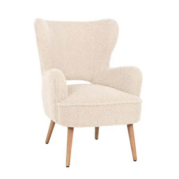 Fotoliu MILI BOUCLE - Beige