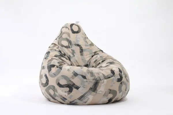 Fotoliu Nirvana Hobbit Pufrelax, Material Textil - Army Scrabble