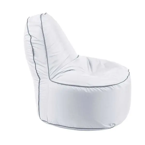 Fotoliu OK, Material Impermeabil - Alb