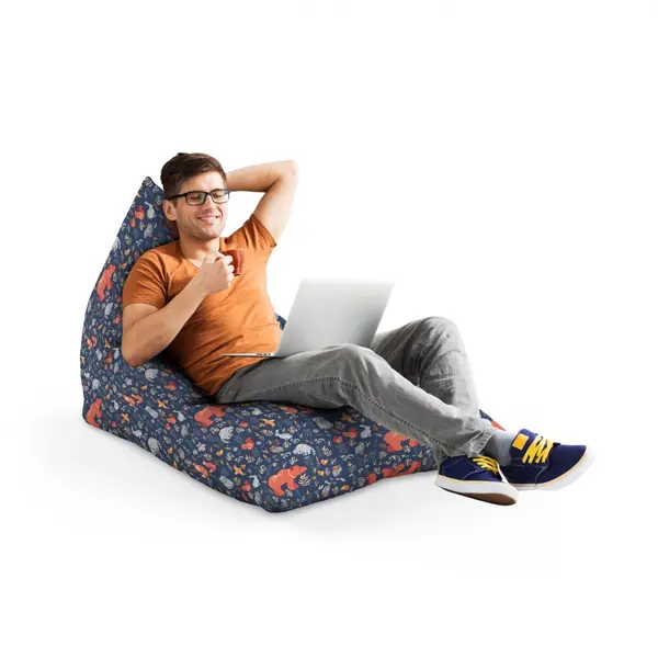 Fotoliu Puf Bean Bag tip Lounge Prietenii padurii