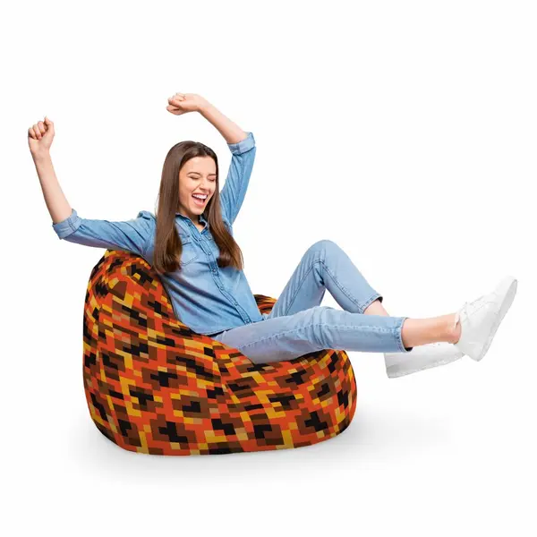 Fotoliu Puf Bean Bag tip Para XL Minecraft Magma