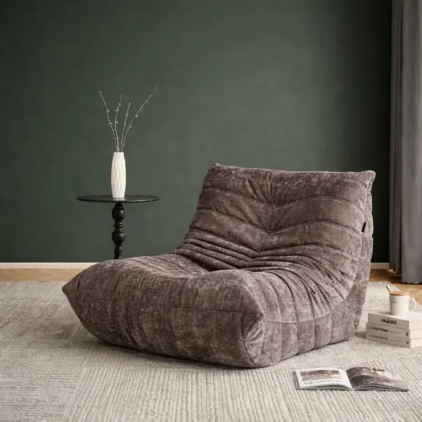 Fotoliu Puf Beanbag, Scaun Relaxare Modern, 87 x 100 x 70 cm
