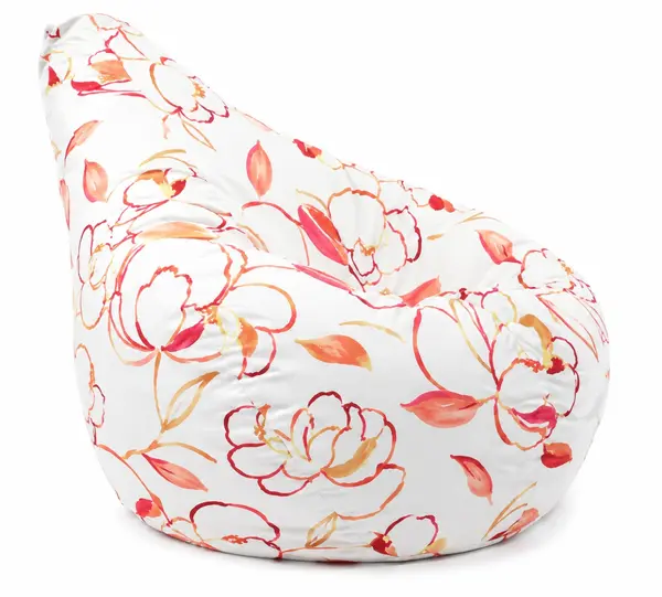 Fotoliu puf copii, Nirvana Light, Material Textil - Lively Blossom