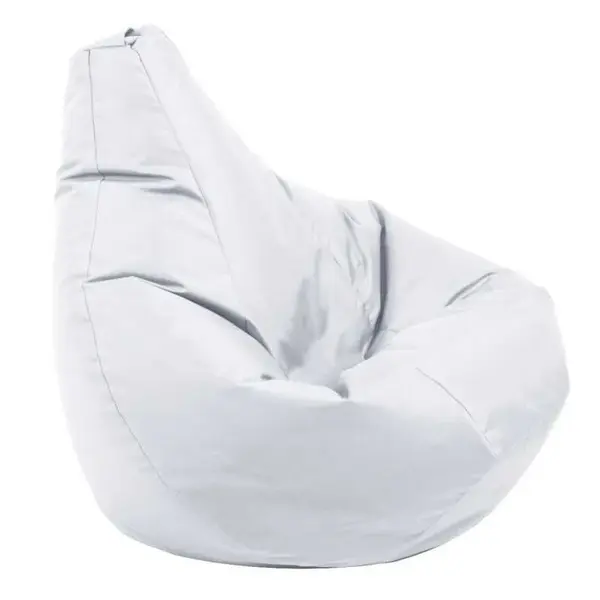 Fotoliu puf copii, Nirvana Light Pufrelax, Material Impermeabil - Alb