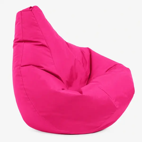 Fotoliu puf copii, Nirvana Light Pufrelax, Material Impermeabil - Deep Pink