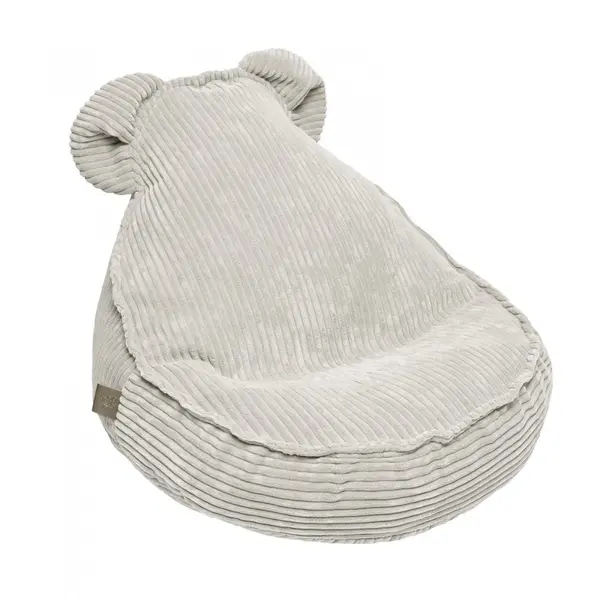 Fotoliu puf pentru copii MeowBaby Aesthetic Sako Bag Teddy Ecri
