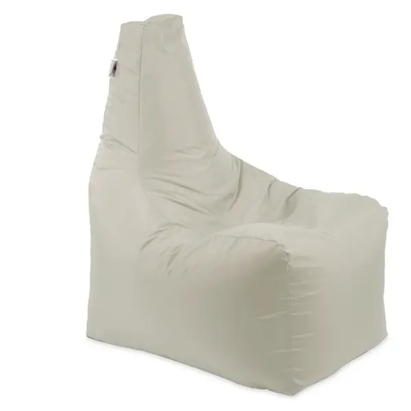 Fotoliu puf, Sunlounger EVO XL, umplutura de burete Memory Mix, material impermeabil - Crem