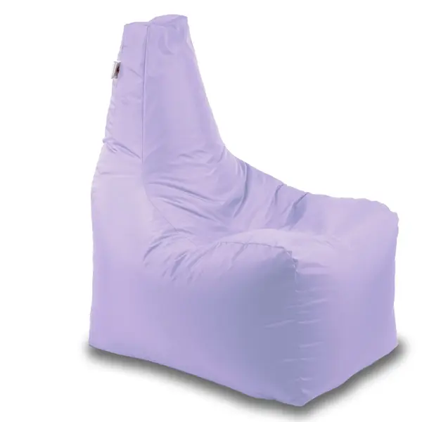Fotoliu puf, Sunlounger EVO XL, umplutura de burete Memory Mix, Material Impermeabil - Lilac