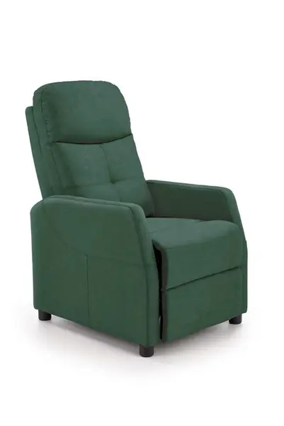 Fotoliu recliner Felipe 2 velvet verde H103 cm