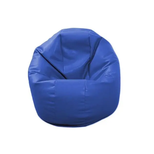 Fotoliu Relaxo, Material Piele Ecologica - Albastru