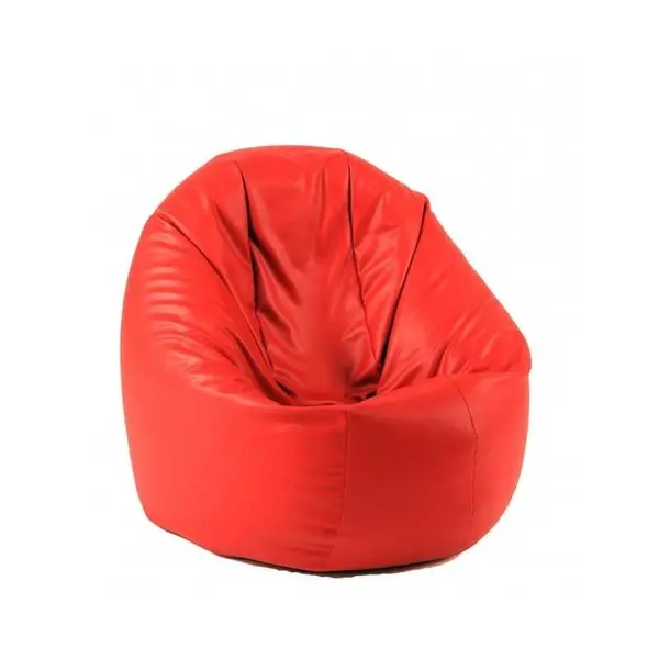 Fotoliu Relaxo XL, Material Piele Ecologica - Bloody Red
