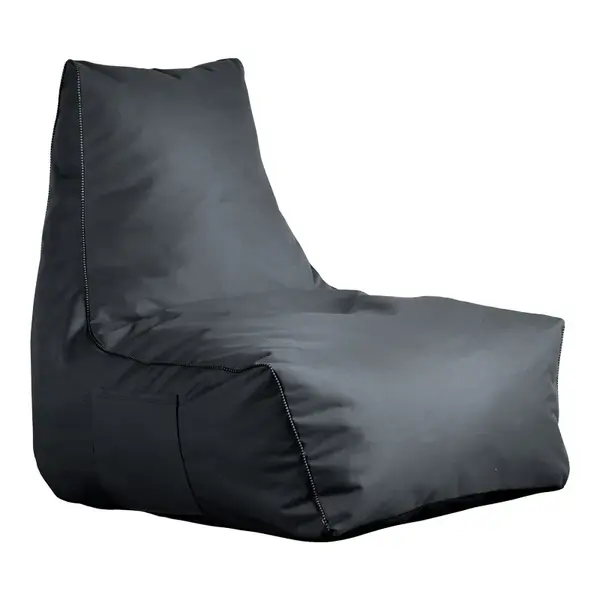 Fotoliu tip bean bag Leverian pakoworld, culoare antracit, 76x82x65cm Fotoliu tip bean bag Leverian pakoworld, culoare antracit, 76x82x65cm