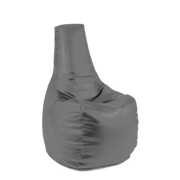 Fotoliu tip Scaun Sunlounger, Material Piele Ecologica - Grey