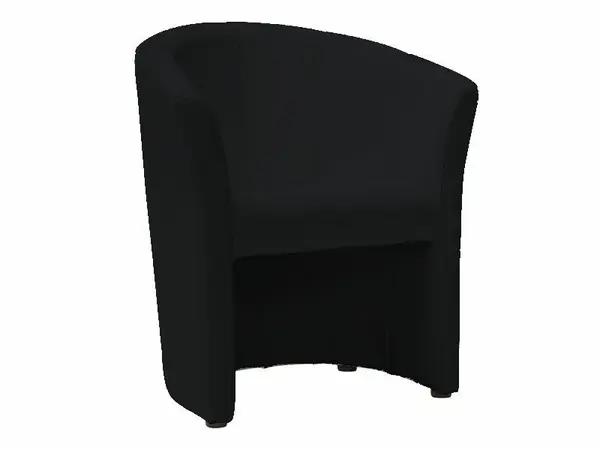 Fotoliu TM-1 piele ecologica negru/wenge EK14