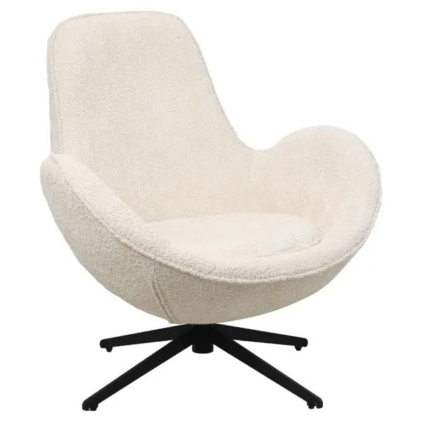 Fotoliu TYRONS BOUCLE CREAM - Cream