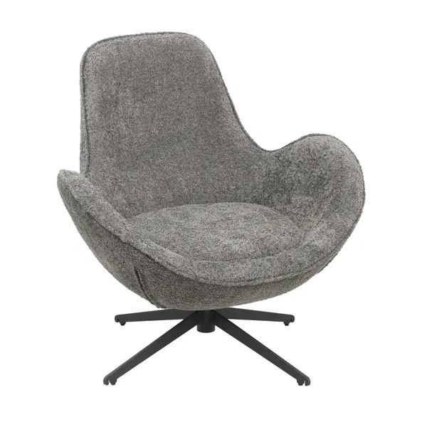 Fotoliu TYRONS BOUCLE - Grey