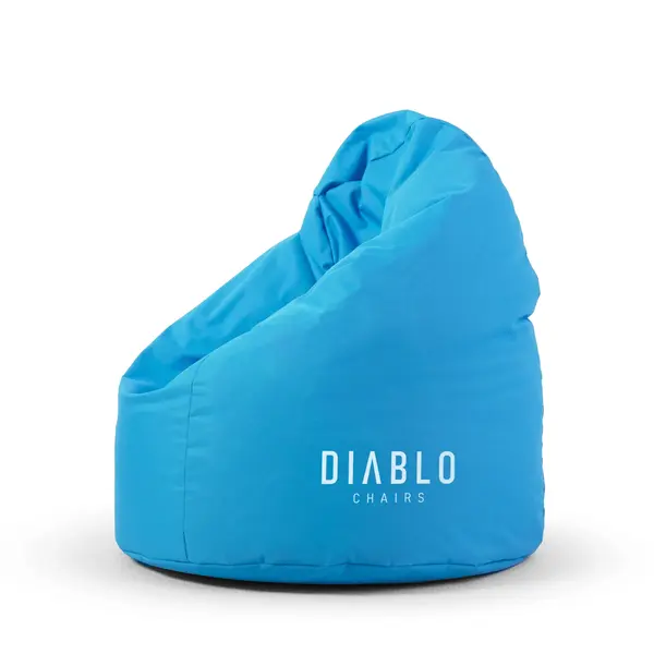 Fotoliul tip puf Diablo Chairs pentru copii: Albastru Fotoliul tip puf Diablo Chairs pentru copii: Albastru