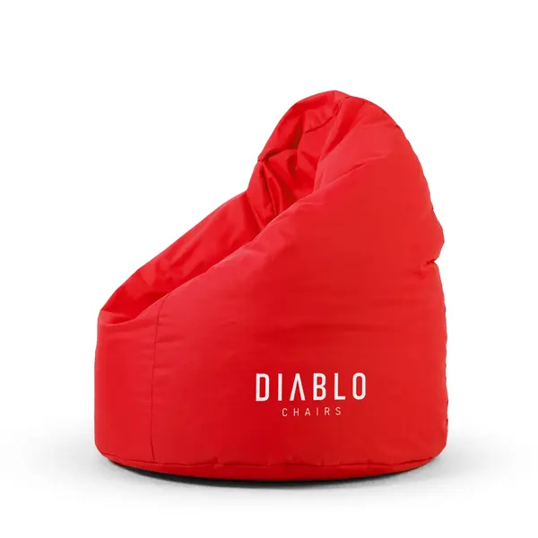 Fotoliul tip puf Diablo Chairs pentru copii: Rosu Fotoliul tip puf Diablo Chairs pentru copii: Roșu