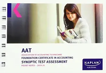 FOUNDATION CERTIFICATE IN ACCOUNTING SYNOPTIC TEST ASSESSMENT - POCKET NOTES, Paperback/***
