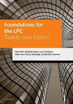 Foundations for the LPC. 26 Revised edition, Paperback/***