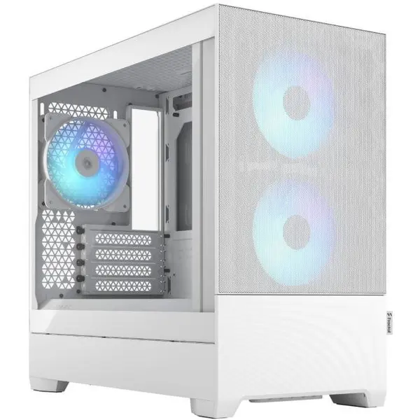 FRACTAL DESIGN Carcasa, Fractal Design, ATX RGB Black TG Clear, Negru