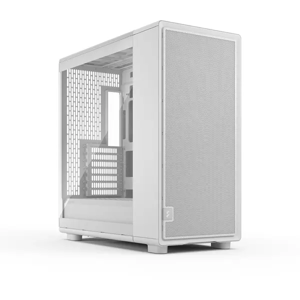 FRACTAL DESIGN Carcasa Fractal Design Epoch XL, Tempered Glass. Clear Tint, Alb