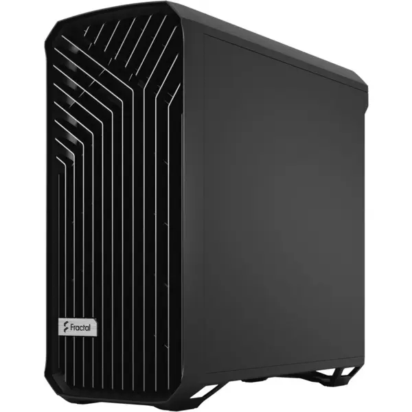 FRACTAL DESIGN Carcasa PC Fractal Design Torrent Black Solid, E-ATX, Midi Tower, Negru