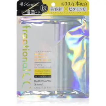 fractional CC Needle Serum C Face Mask masca pentru albirea tenului cu efect de hidratare