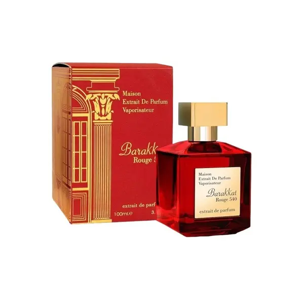 Fragrance World - Barakkat Rouge 540, extract de parfum, unisex, 100 ml
