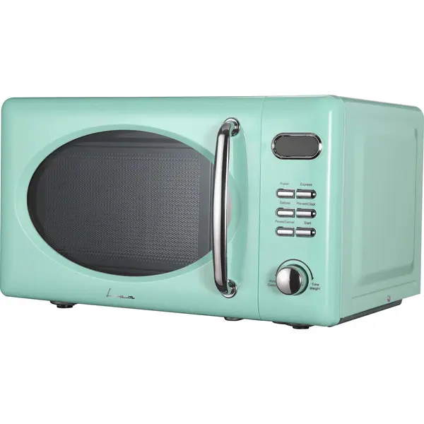 Fram Cuptor cu microunde Fram FMW-20DGGR, 20l, 700W, Digital, Grill 800W, 5 Nivele de putere, Functie decongelare, Verde