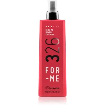 Framesi For-Me Curl & Volume spray pentru strălucire pentru păr creț