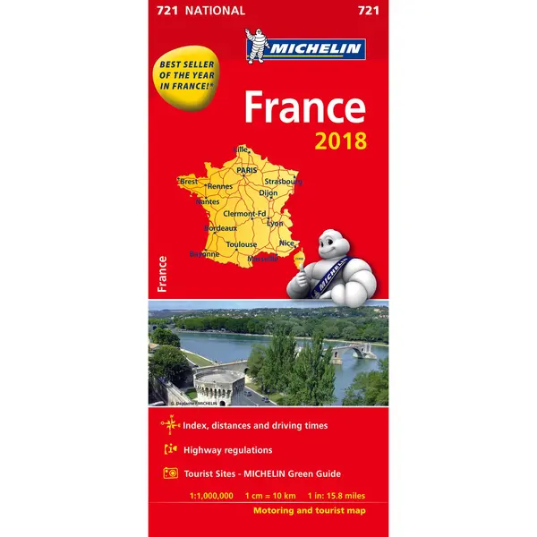 France 2018 National Map 721 |