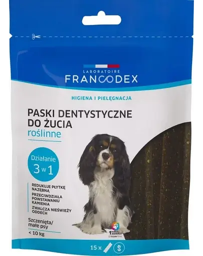 FRANCODEX Benzi dentare pentru caini S 228 g/15 buc