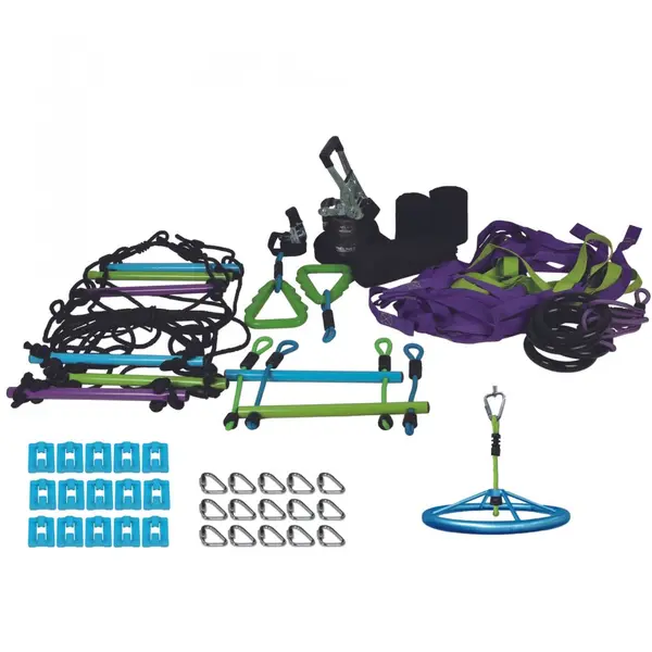 Franghie cu obstacole Hape Ninja ultimate 17 m