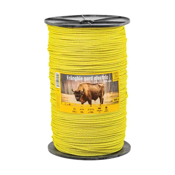 Franghie Gard Electric Tesut 1000 m, 400 kg, 0.65 Ohm / m, Agro Electro