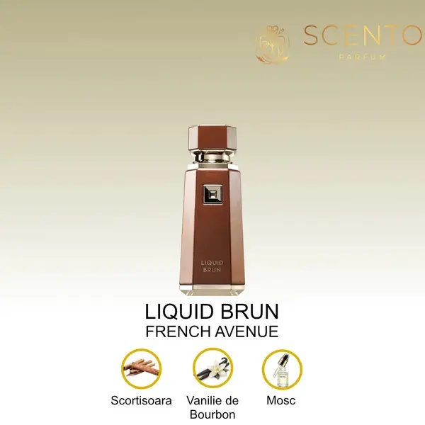 French Avenue, Liquid Brun , apa de parfum, de barbat, 100 ml