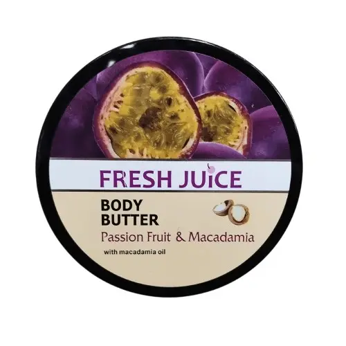 Fresh juice unt de corp cu fructul pasiunii si macadamia, 225ml Zephyr Labs