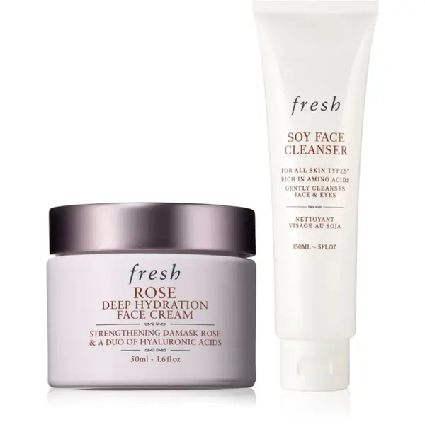 fresh Rose & Sugar Care Set ambalaj economic pentru o piele perfecta