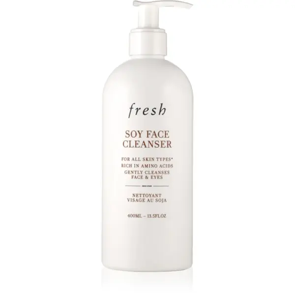 fresh Soy Face Cleanser Gel delicat demachiant și de curățare 400 ml