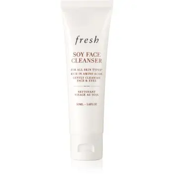 fresh Soy Face Cleanser Gel delicat demachiant și de curățare