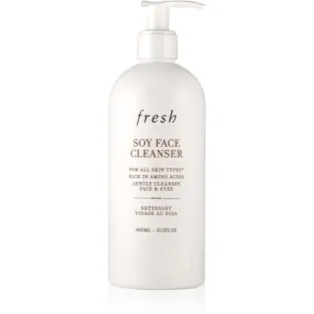 fresh Soy Face Cleanser Gel delicat demachiant și de curățare
