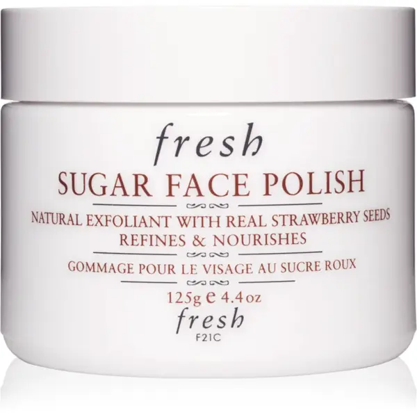 fresh Sugar Face Polish exfoliant din zahăr pentru față 125 g