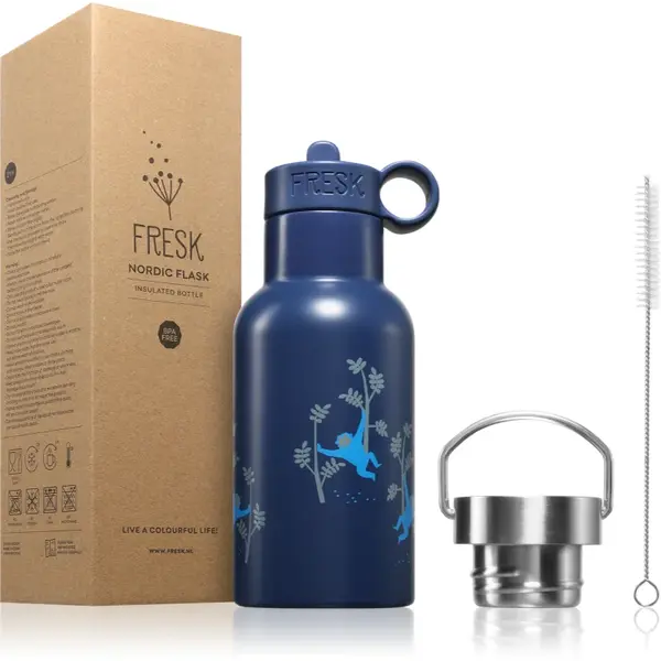 FRESK Nordic sticlă termos Monkey 350 ml