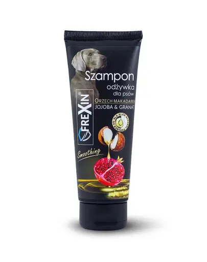 FREXIN Sampon pentru caini 2in1 cu balsam, jojoba si rodie 220 g