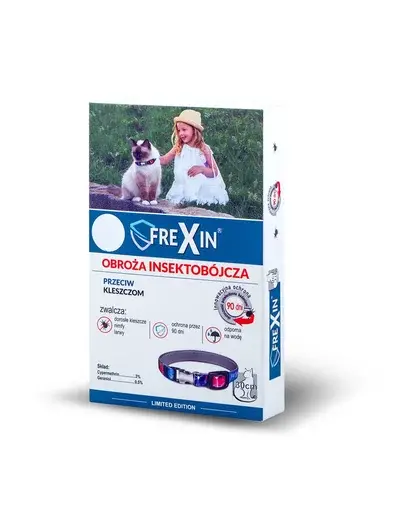 FREXIN Zgarda antiparazitara pentru pisici, 30 cm