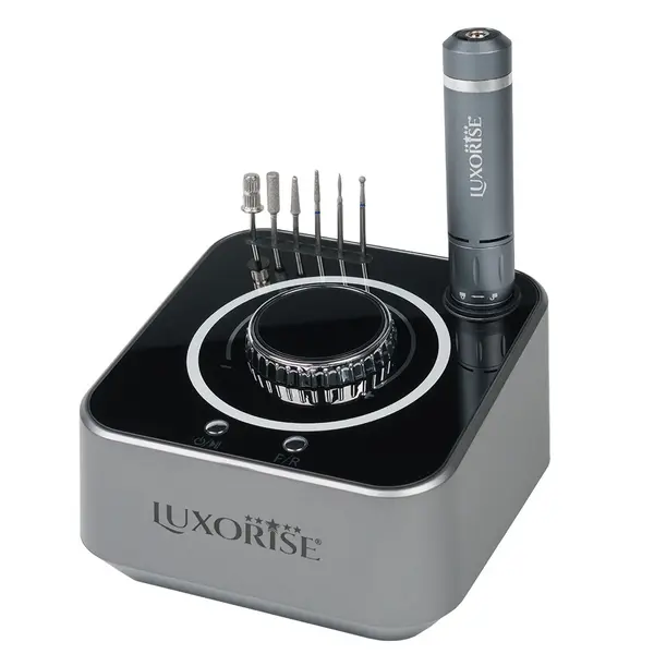Freza Unghii NeoTurbo PRO 40.000RPM - LUXORISE, Titanium Silver