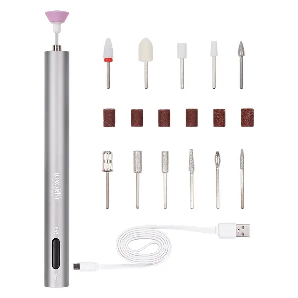 Freza Unghii Portabila TITANIUM PEN PRO - LUXORISE, Silver